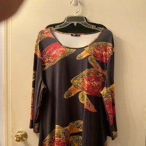 Women Tunic, Sea Turtles, Comfortable